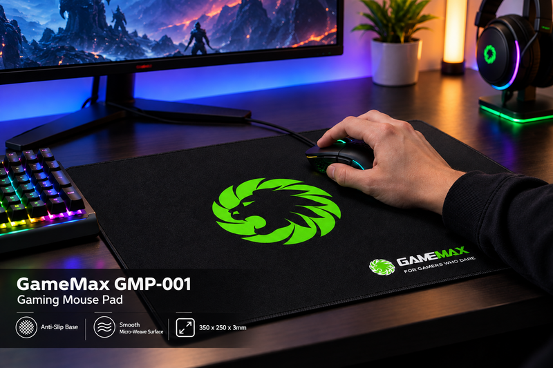 GAMEMAX GMP-001 gaming mouse pad