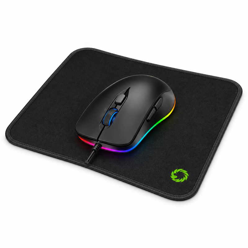 GAMEMAX MG7 RGB gaming mouse and mouse pad combo