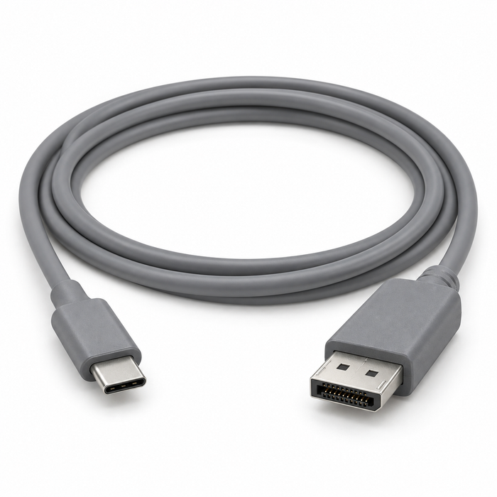Genuine USB-C to DisplayPort Cable 2M 4K Gray