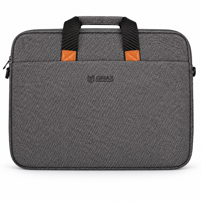 GMAX 230968GR gray and black 15.6-inch laptop bag