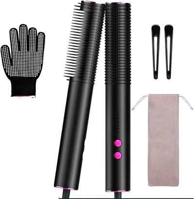 Heated Hair Curler Brush