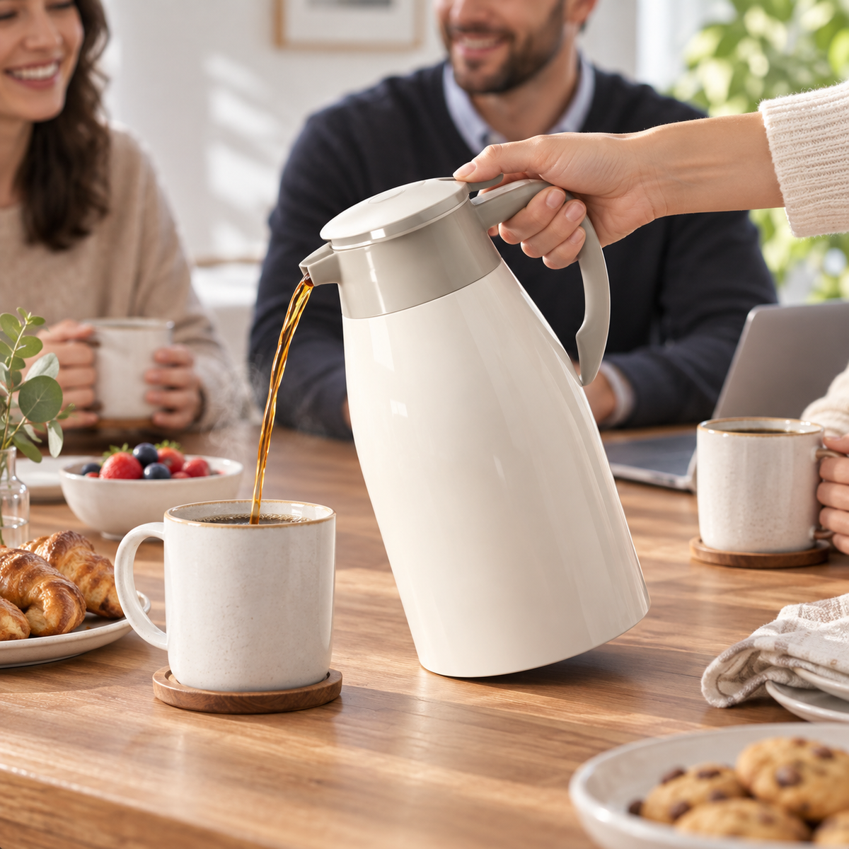 2 L insulated thermal carafe for family or office use