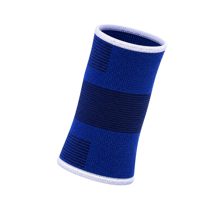Italo No. 918 blue wrist support with white edging