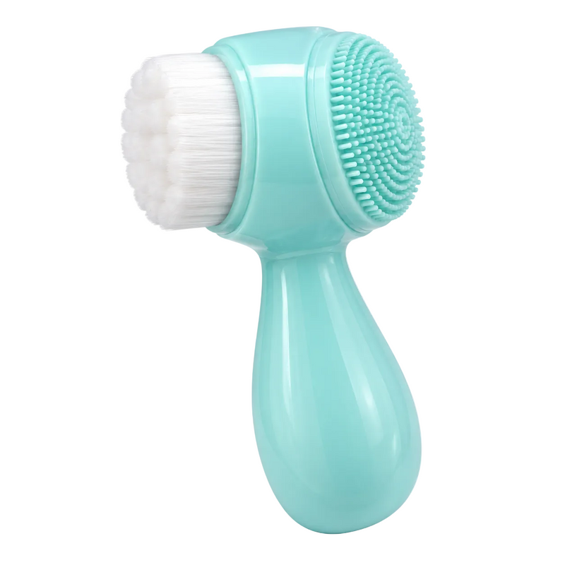 Italo QZ-Q358 dual-sided face scrub brush