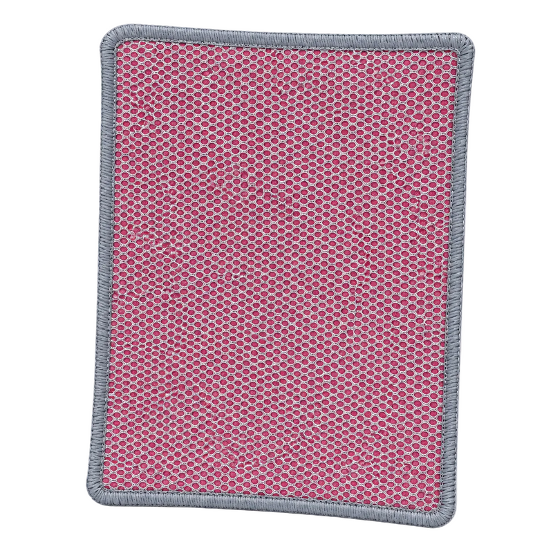 Italo KT-33859 pink and silver mesh dish wash cloth
