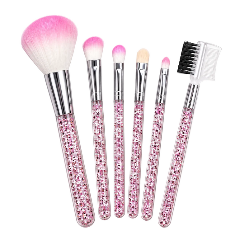 Italo glitter-handle makeup brush set QZ-Q033-1