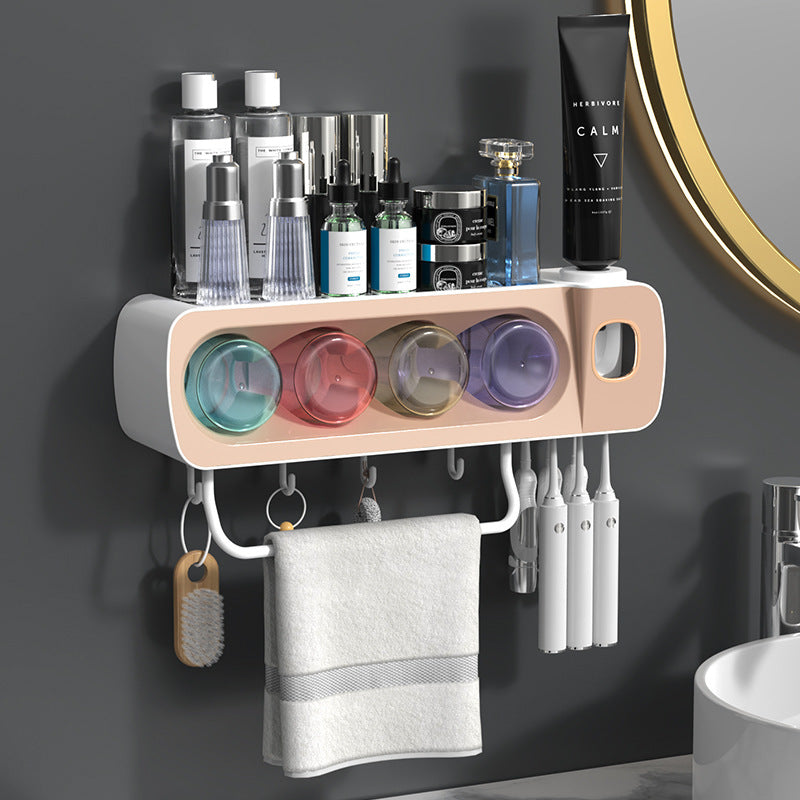 Wall-Mounted Toothbrush Holder
