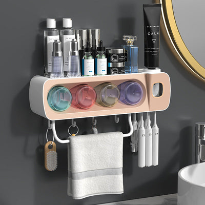Wall-Mounted Toothbrush Holder
