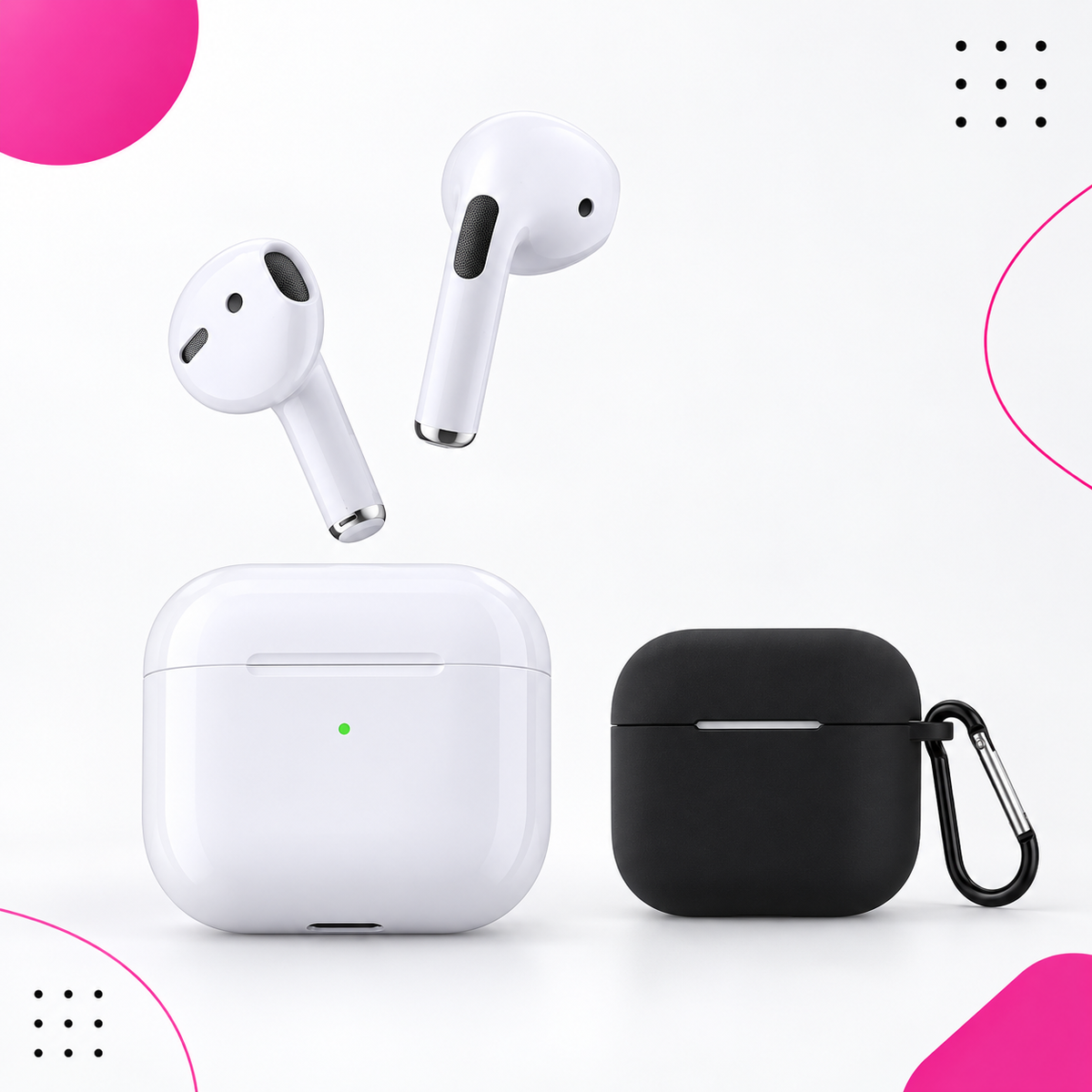 NOAROE TWS S1 earbuds with protective cover