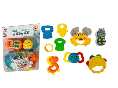 Baby Rattle Set – 12 Pieces