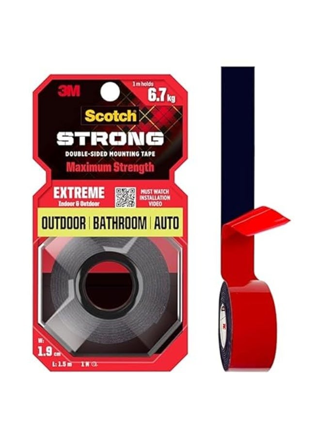 Scotch-Fix Extreme Exterior mounting tape 19 mm x 1.5 m