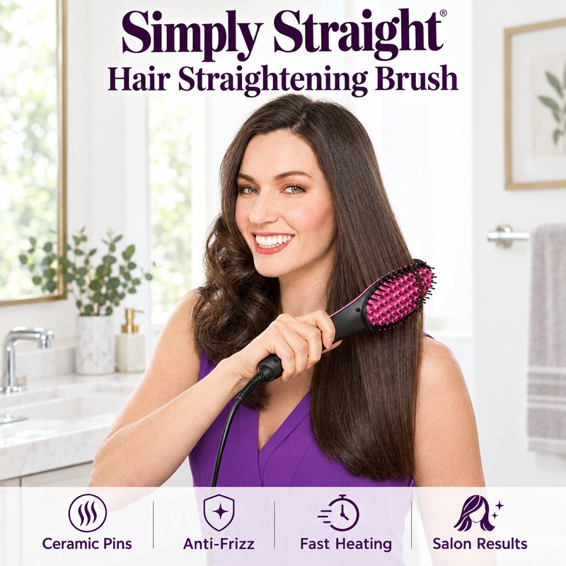 Simply Straight brush results