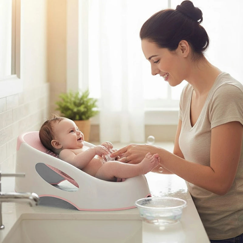 Star Babies recline bather details