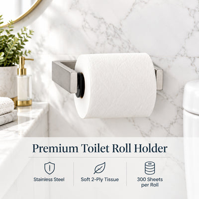 SNH 2-Ply Toilet Roll – 300 Sheets per Roll