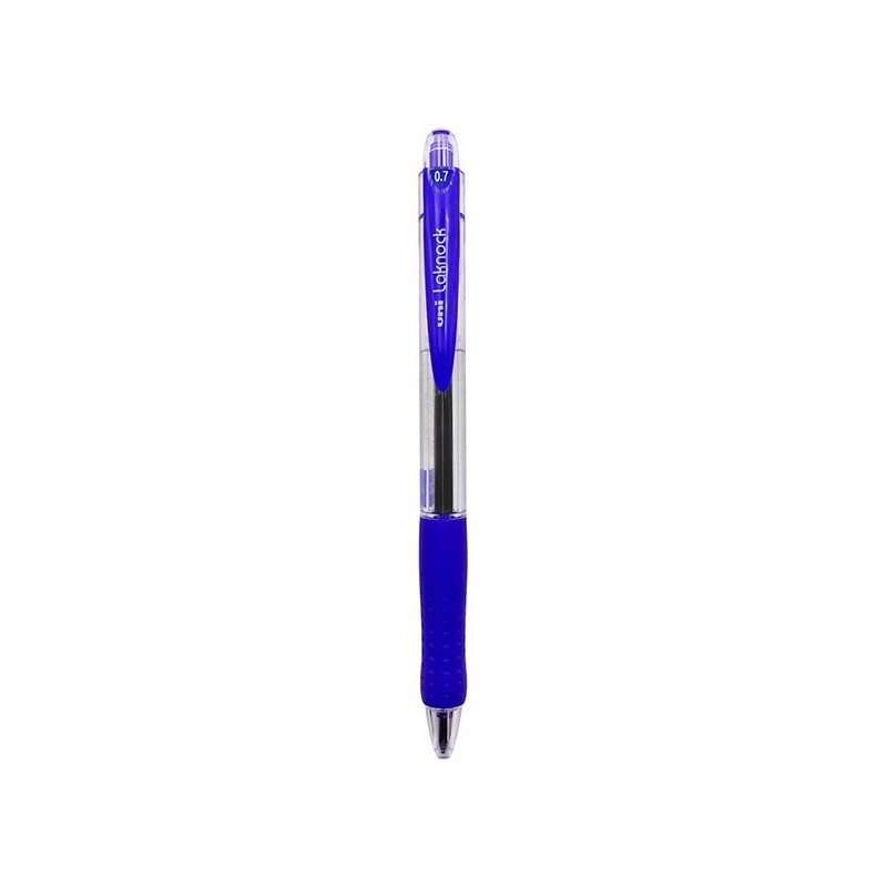 Uni Laknock SN-100 0.7 mm retractable ballpoint pen Blue