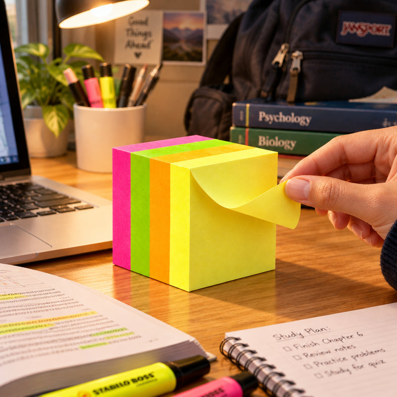 Deli EA03303 Multicolour Sticky Notes – E33