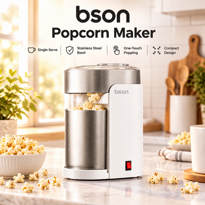 Bson PopMaster CK013 Hot Air Popcorn Maker – 1200W