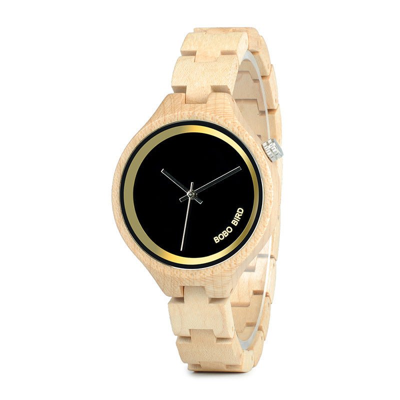 Wooden Men's Business Watch