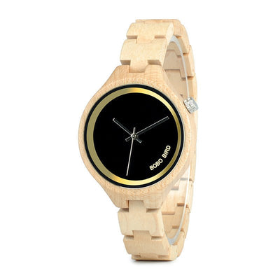 Wooden Men's Business Watch