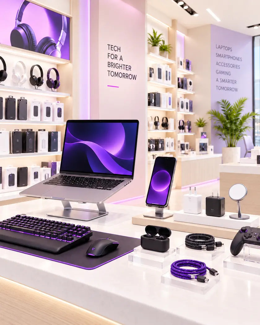 Electronics, laptop, phone and gaming accessories